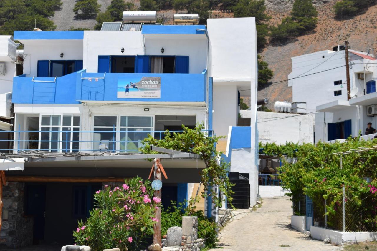Zorbas Studios Agia Roúmeli Exterior foto